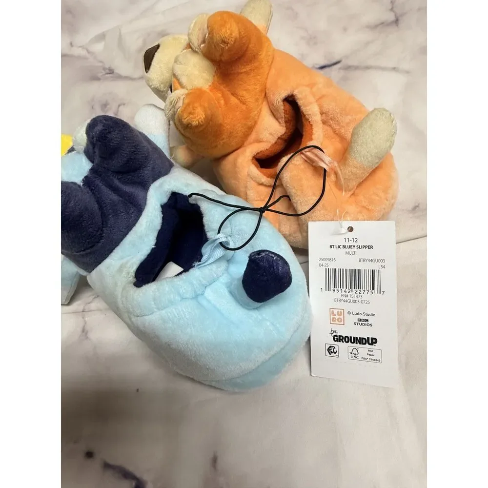Bluey Toddler 3D Characters Slippers 11-12